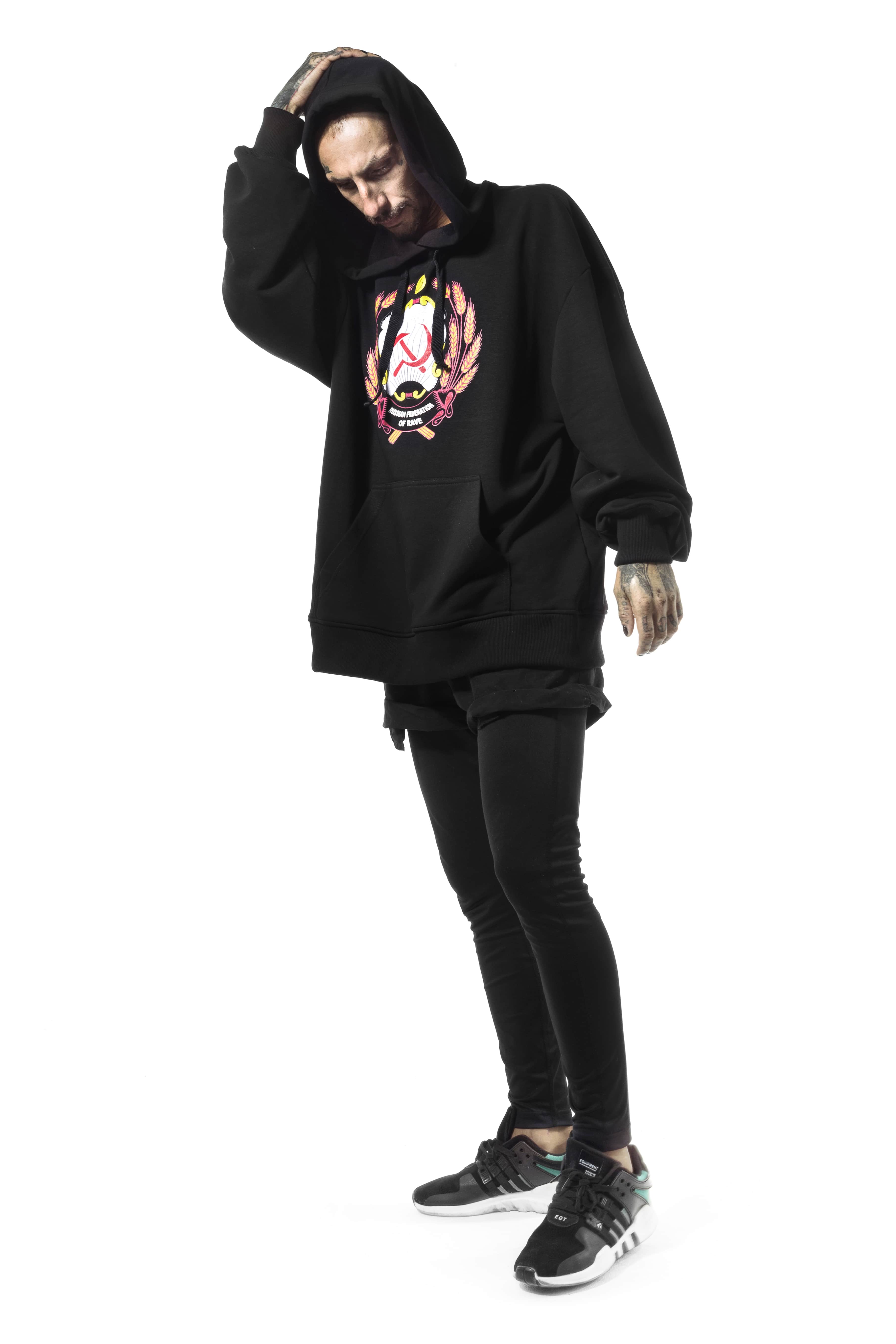 Oversize hoodie Russian Federation of Rave
